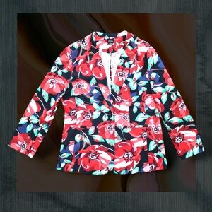 Simply Emma Floral Blazer